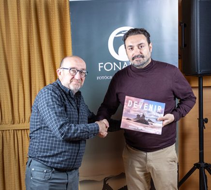 Néstor Rodán con Luis Alcaráz