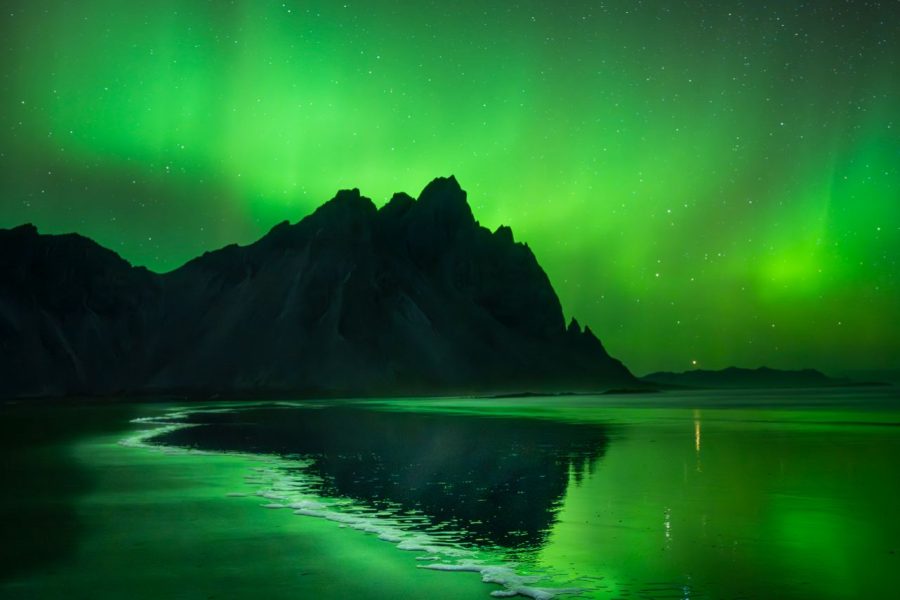 Aurora boreal en Islandia @André Klein