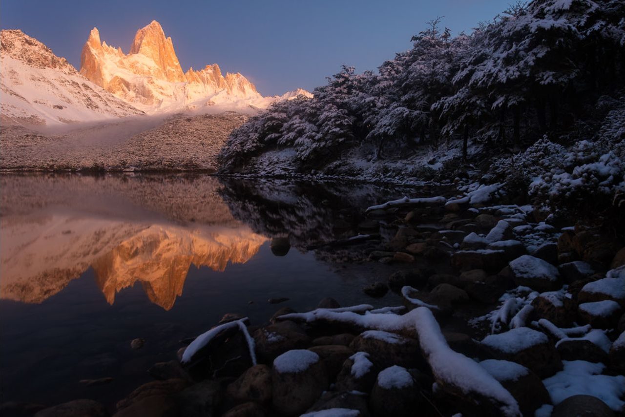 Paisaje con reflejo @Fernando Prieto