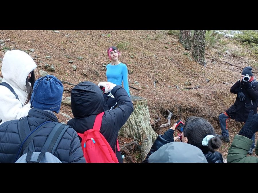 Fotos de Fundación Desea en una salida por Navacerrada con los alumnos del IES Jaime Ferrán, organizada por la Fundación Desea