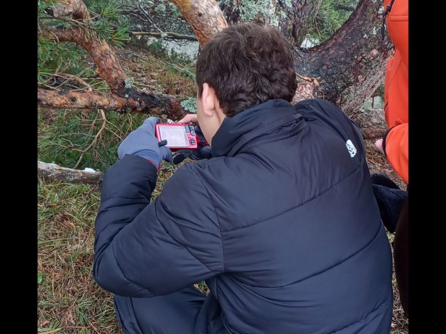 Fotos de Fundación Desea en una salida por Navacerrada con los alumnos del IES Jaime Ferrán, organizada por la Fundación Desea