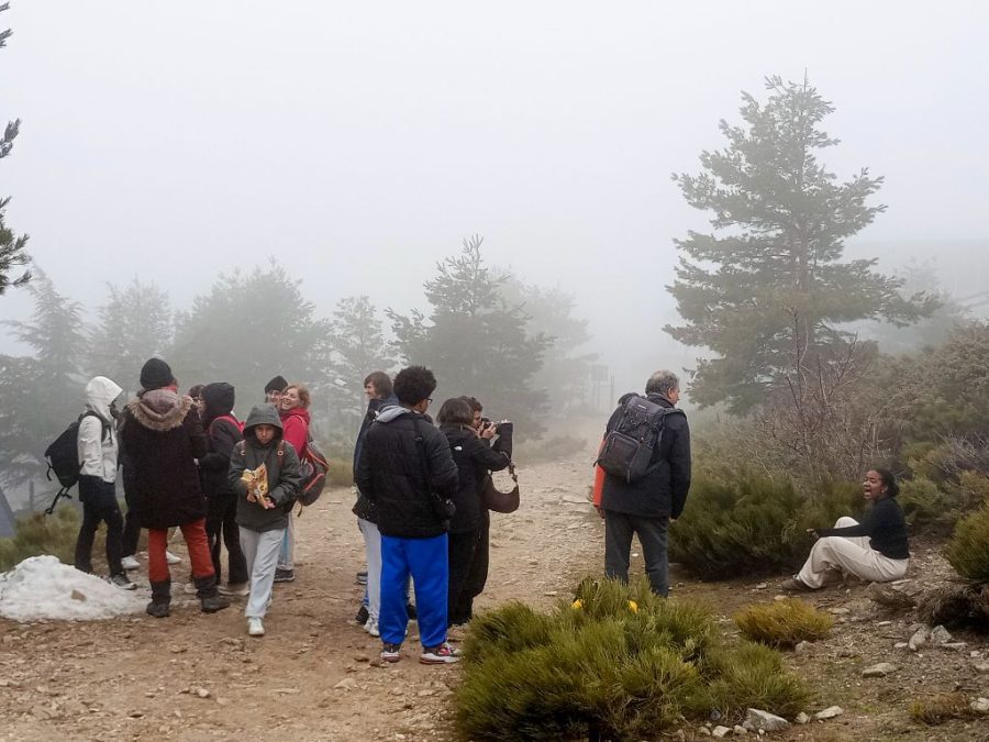 Fotos de Fundación Desea en una salida por Navacerrada con los alumnos del IES Jaime Ferrán, organizada por la Fundación Desea