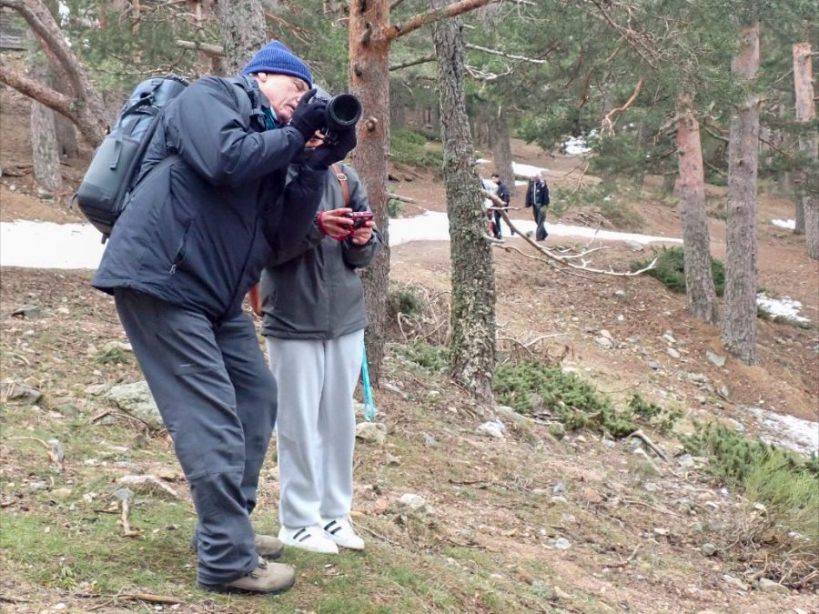 Fotos de Fundación Desea en una salida por Navacerrada con los alumnos del IES Jaime Ferrán, organizada por la Fundación Desea