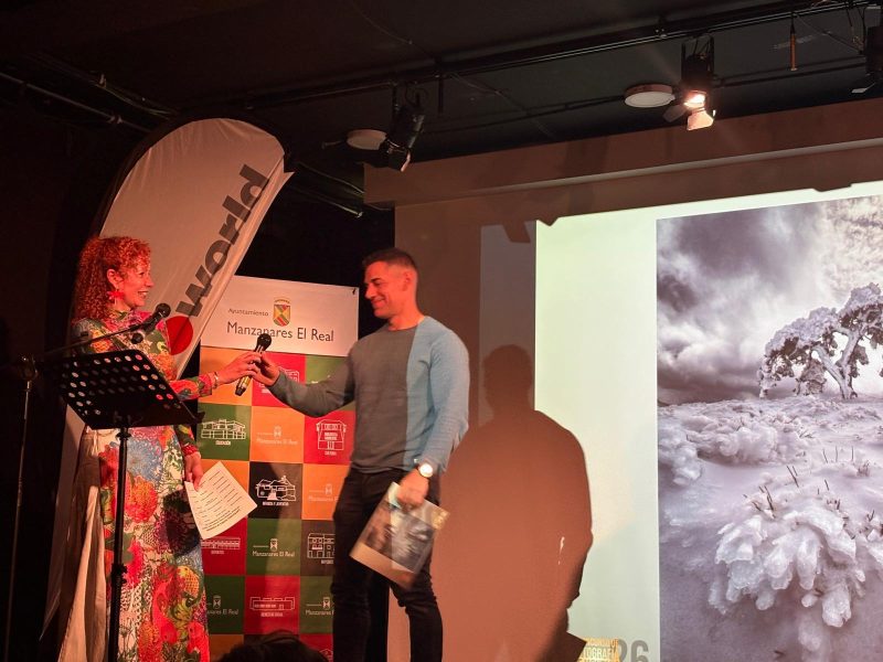 ÓSCAR GONZÁLEZ LATA. RECOGE MENCIÓN DE HONOR "SIERRA DE GUADARRAMA" FESTIVAL LA PEDRIZA 2026