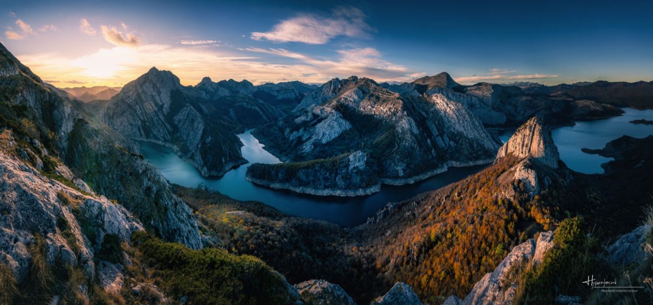 Panorámica desde el pico Jano, Riaño